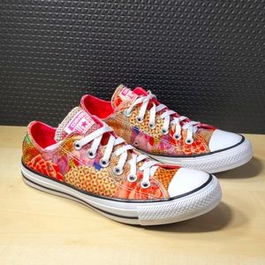 Converse All Star digital floral ox sneaker
